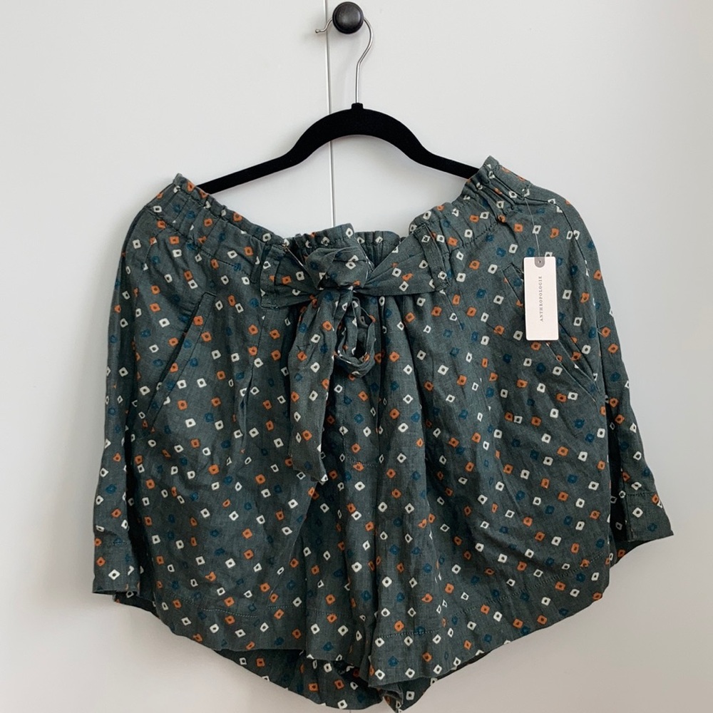 New Green Shorts Anthropologie